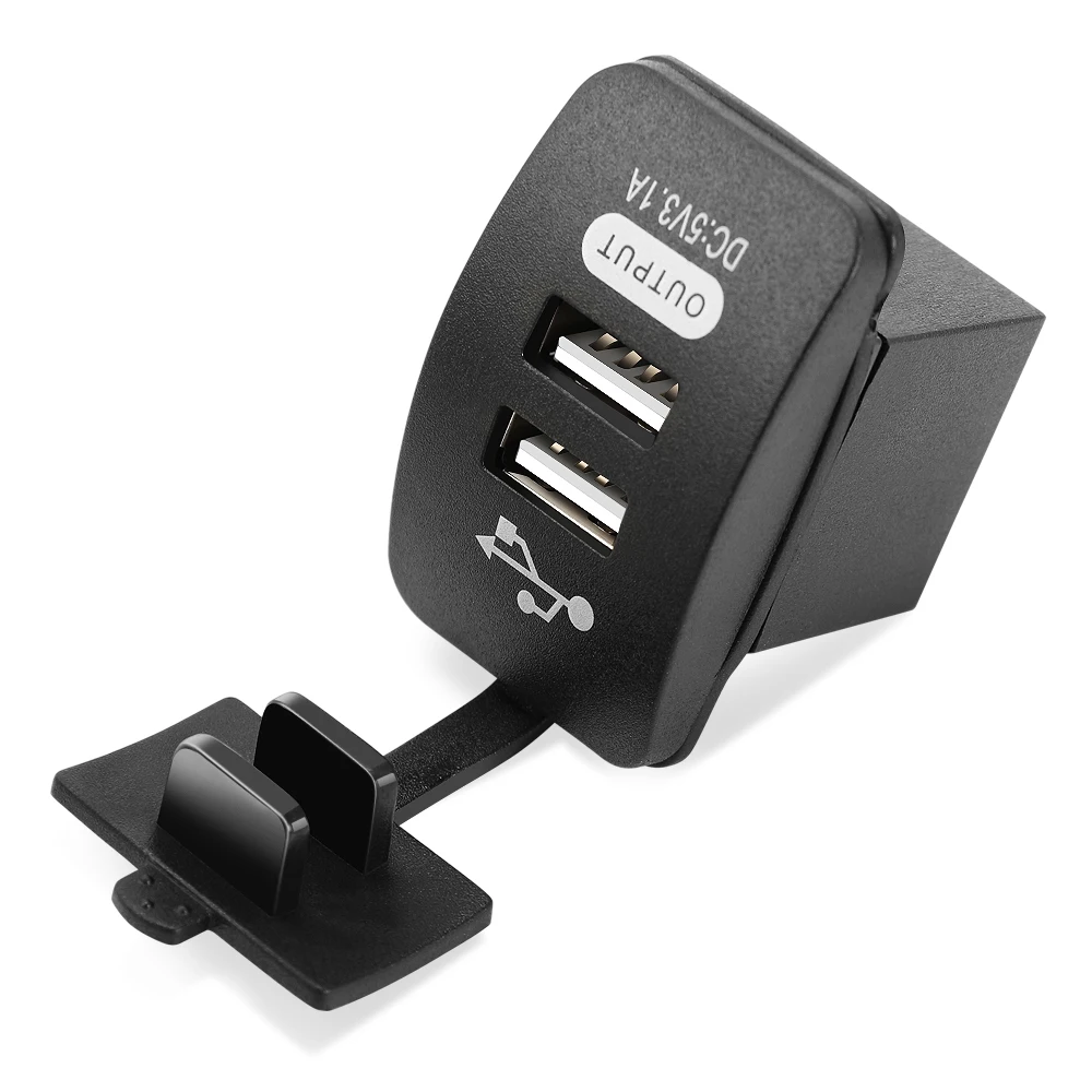 Автомобильное зарядное устройство водонепроницаемое два USB-порта для Chevrolet Cruze Aveo