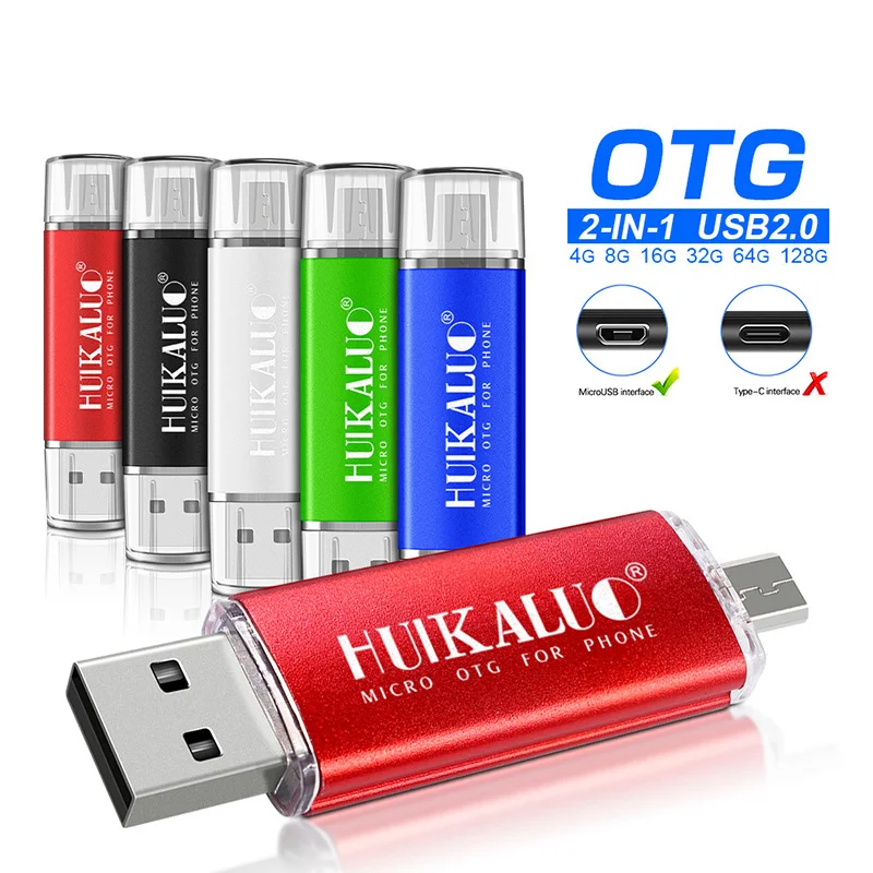 OTG Usb флеш накопитель Techkey 8 ГБ 16 32 64 128 флешка мобильный телефон