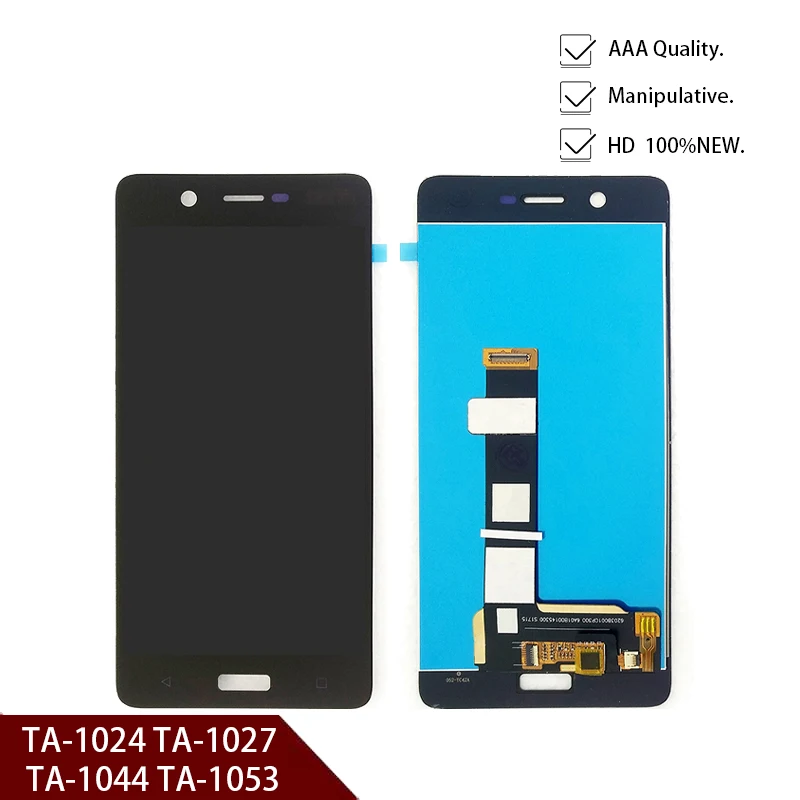 High Quality New 100% Tested LCD Display For Nokia 5 TA-1024 TA-1027 TA-1044 TA-1053 Free Shipping | Компьютеры и офис
