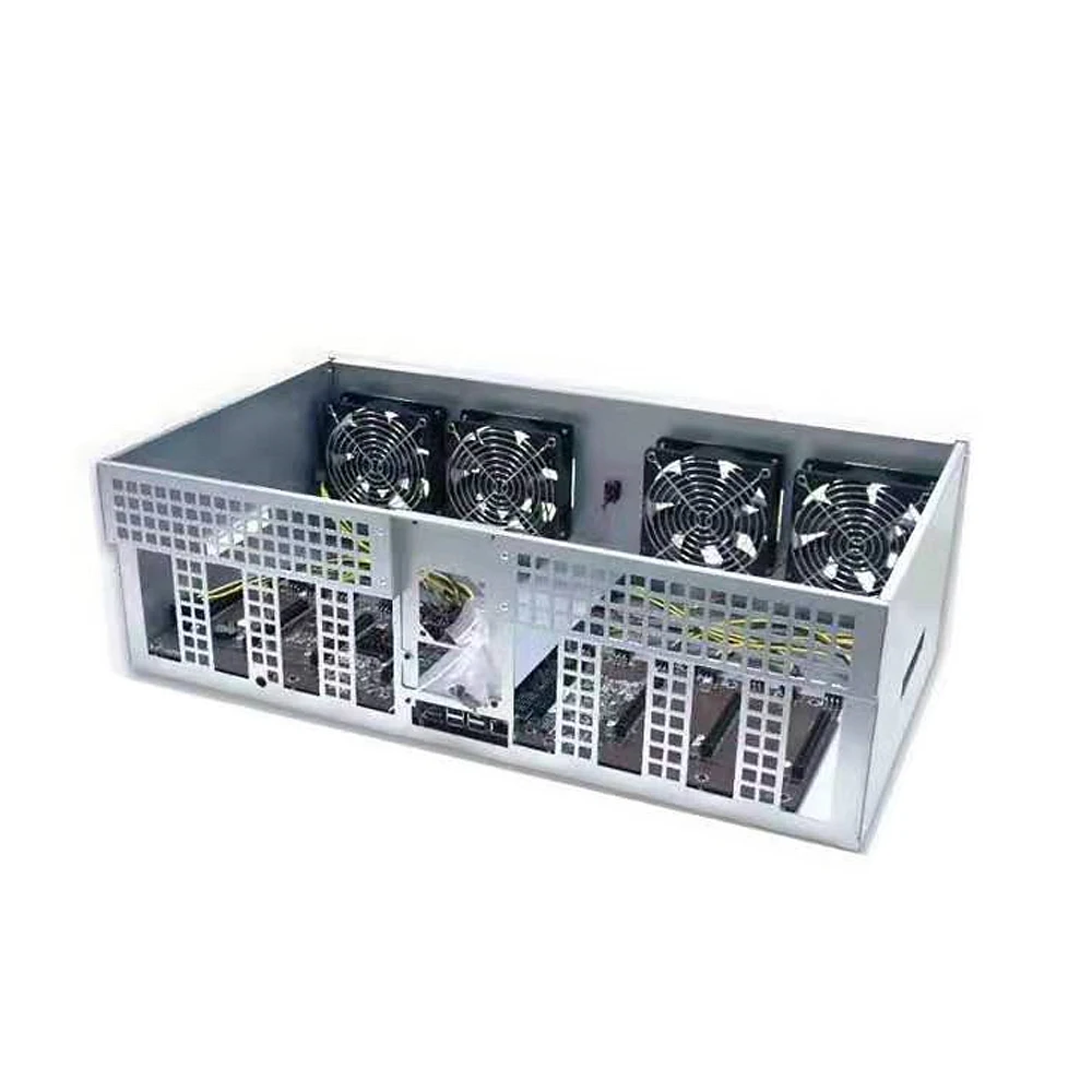 

847 Rig Case 8GPU Computer Case For Ethereum Mining RrigCase Universal Type For Motherboard Coin Mining Machine