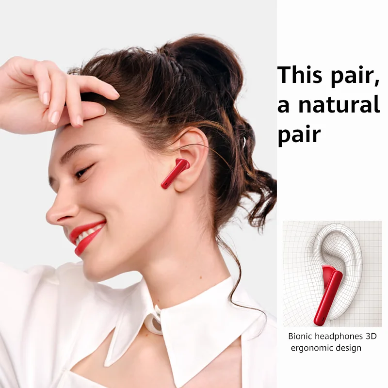 

HUAWEI Freebuds 4i Wireless Headphones 10 Hours PlayBack Quick Charge Active Noise Cancellation TWS Bluetooth Earphones Headset