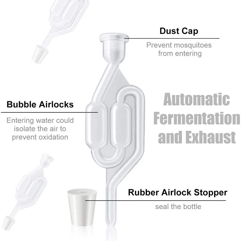 8x s образный Выпускной уплотнительный клапан с пробкой двойной воздушный замок