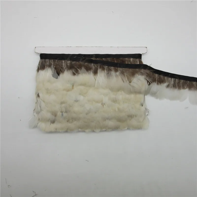 Оптовая продажа 10 ярдов/лот перо фазана отделка для швейной фурнитуры