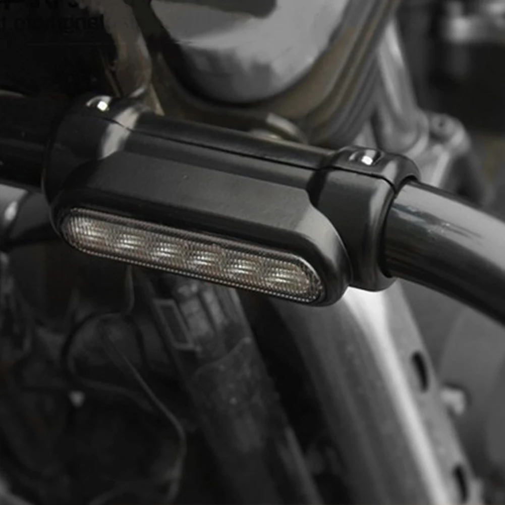 2 шт. двухцветный гоночный водонепроницаемый светильник указателя поворота для