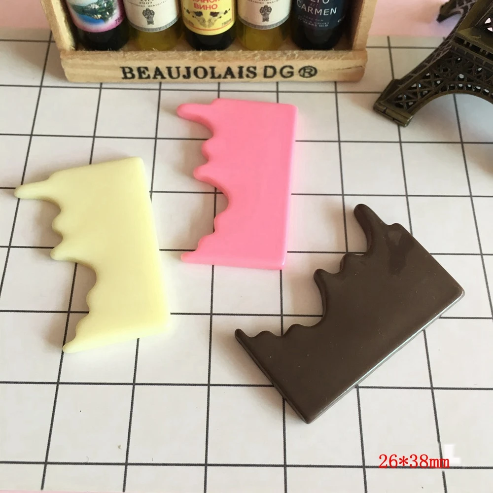 

Resin Adorable Chocolate for Crafts Making, Scrapbooking, DIY (26*38mm)