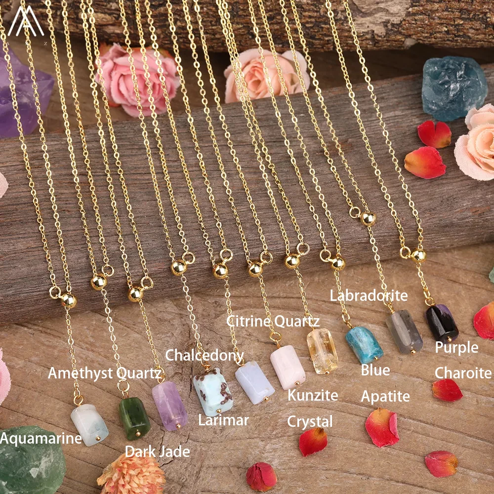 Природный лабрадорит халцедон Ларимар бусины подвеска Золотые Цепи