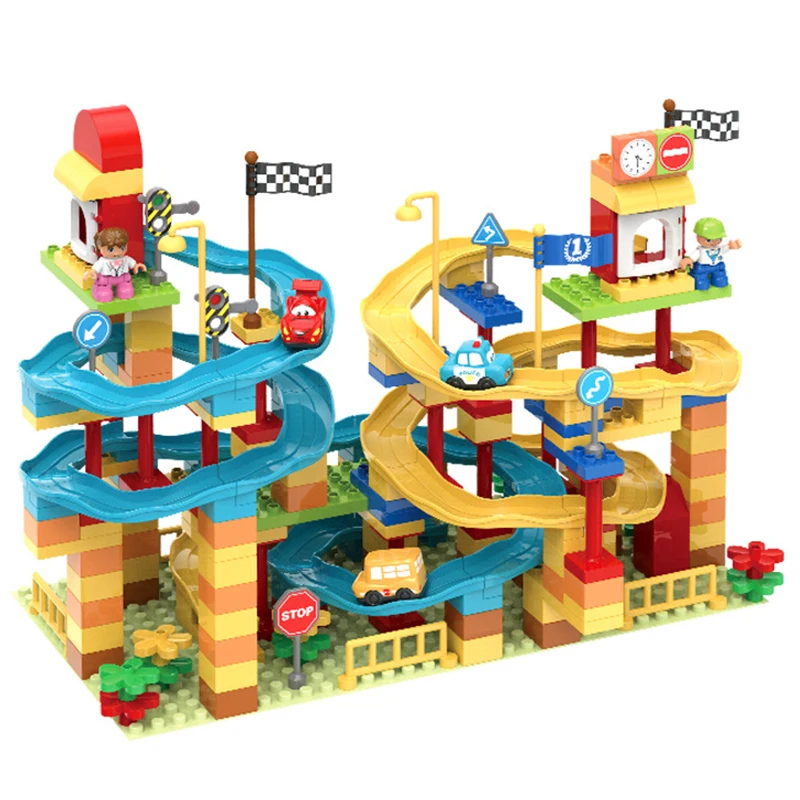 Наборы строительных блоков гоночный автомобиль 200 шт. скоростные чемпионы Duploed