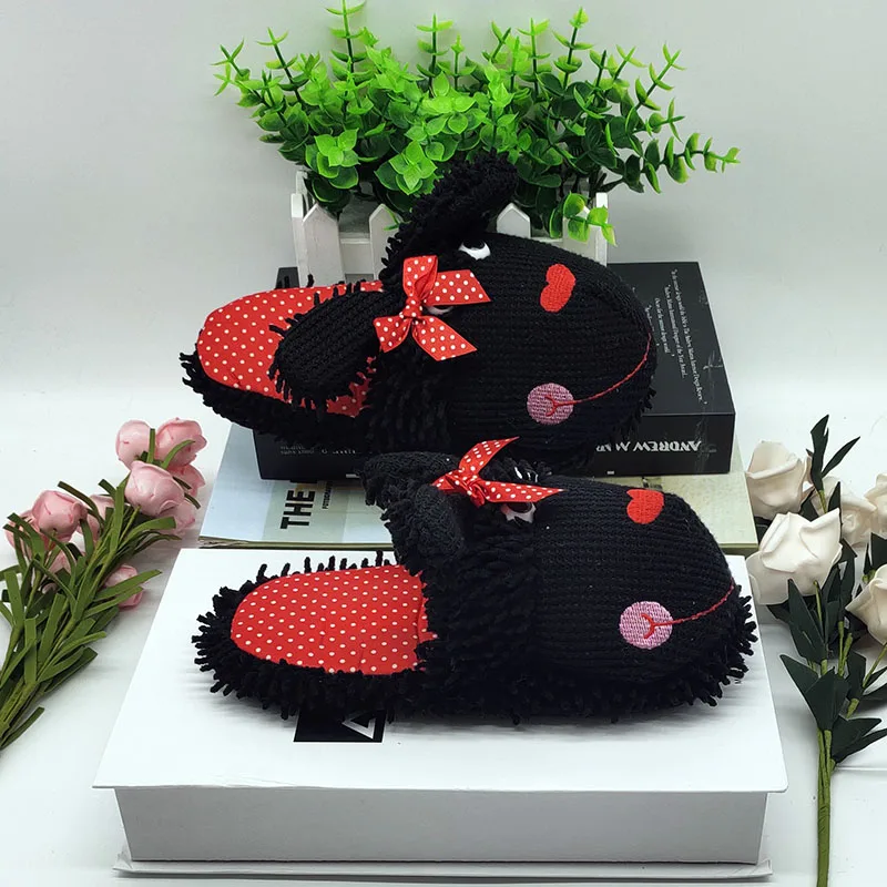 Cute Animal Slipper For Women Girls Fashion Kawaii Fluffy Winter Warm Slippers Woman Cartoon House Slippers Funny Shoes Gift