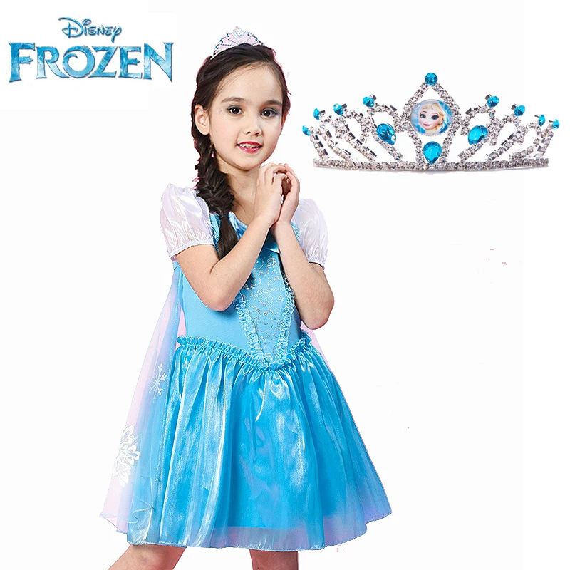 Оригинальное платье для девочек из мультфильма Холодное сердце 2 костюмы