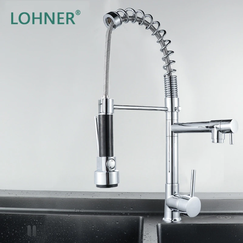 

Кран выдвижной кухонный водопроводный кран Torneira Flexivel Torneiras De Fregadero Cozinha Grifo Cocina Acero Inoxidable economieur