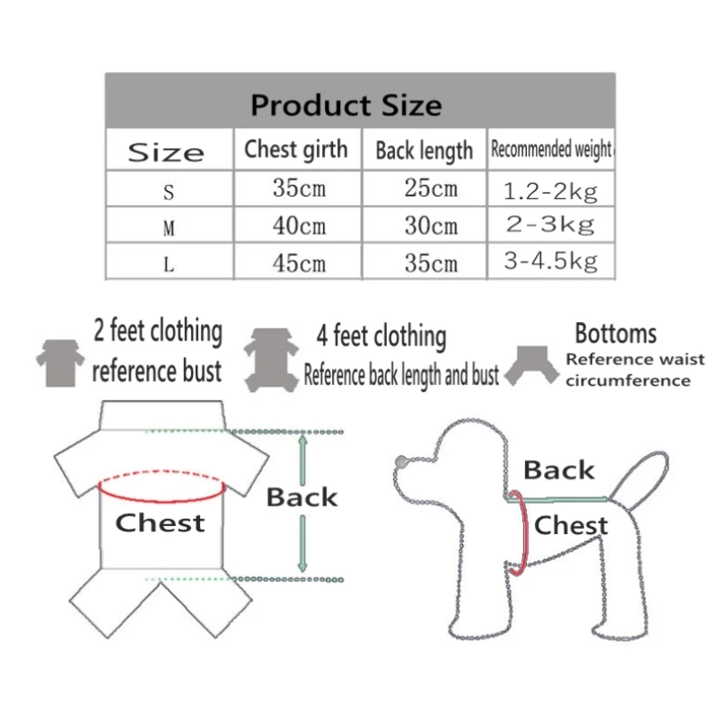 Dog Clothes Pet Dog Christmas Jacket Winter Warm Thick Cute Cartoon Small Dog Cloth Costume Dress apparel Puppy Kitten costume