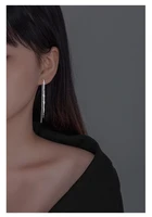 chandelier tassel chain dangle earrings sequin linear drop earring for women
