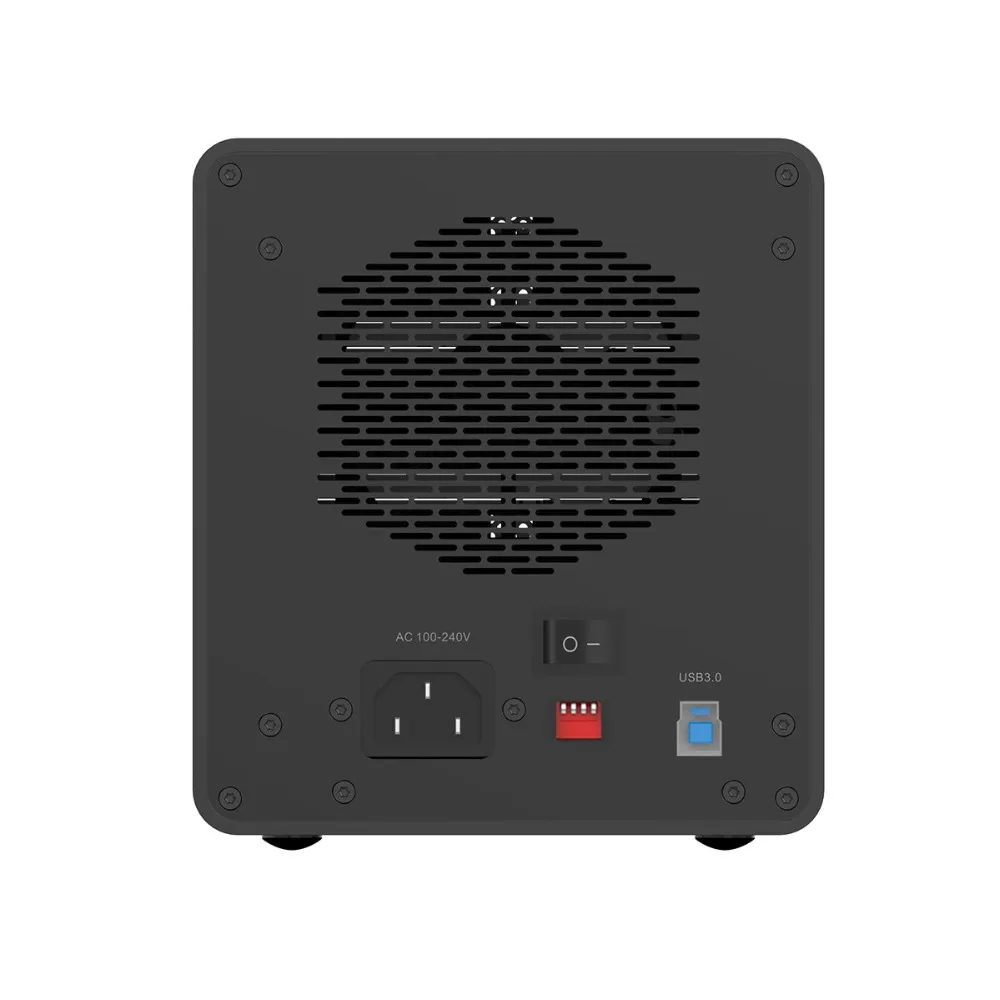 ORICO 4 bay 3,5 дюйма USB 3,0 на SATA HDD корпус Поддержка 64 ТБ HDD док-станция чехол со встроенным адаптером питания HDD Чехол