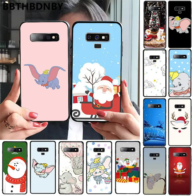 Чехол для телефона милый классный Рождественский цветной чехол samsung S9 plus S6 edge S7 S8