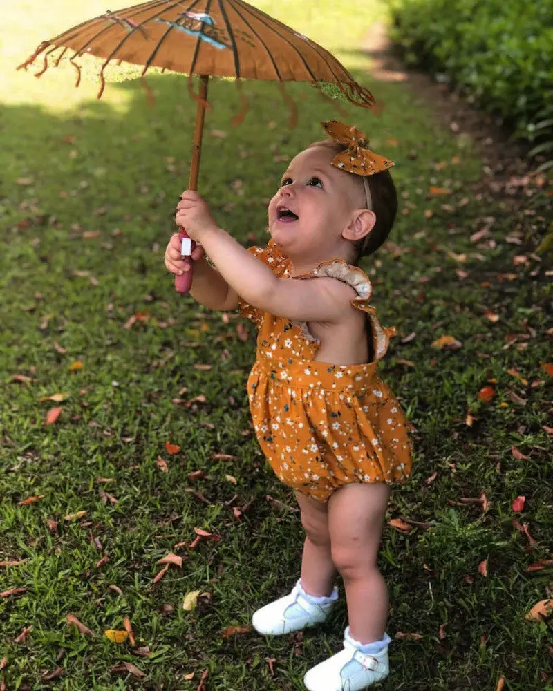 Одежда для малышей сестра цветочный боди комбинезон вечерние платья летние