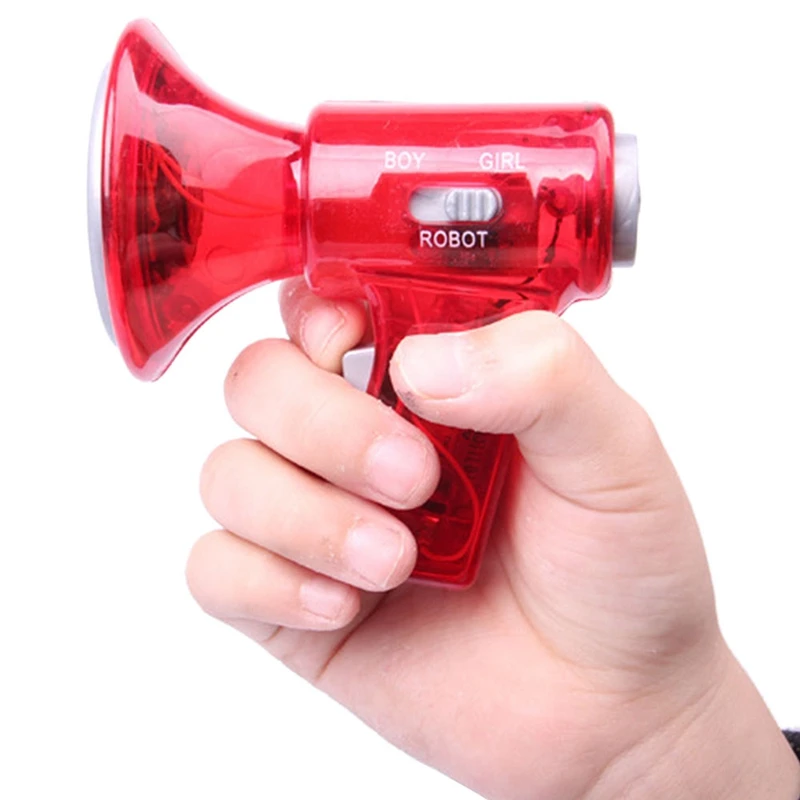 Забавный звуковой усилитель с голосовым чейнджером веселая игрушка детский