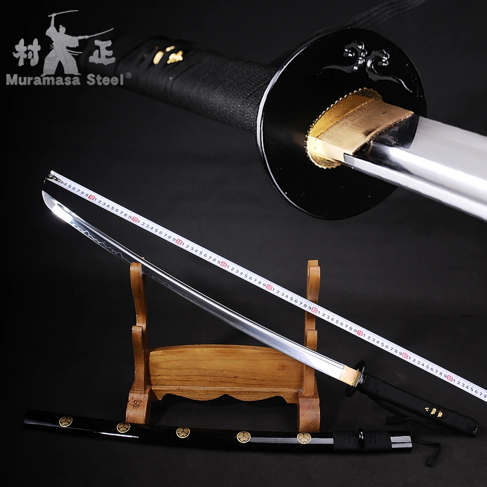 

Handmade Full Tang Catana/Schwert 1095 Steel Real Clay Temper Real Hamon Sharp Ready -Tokugawa Sword-For Sale