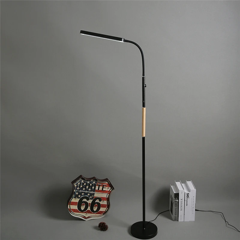 

Modern Touch Switch Floor Lamp Living Room Standing Lamp Luminaria Floor Light Rotating Lamp Head Home Deco Lighting Luminaire