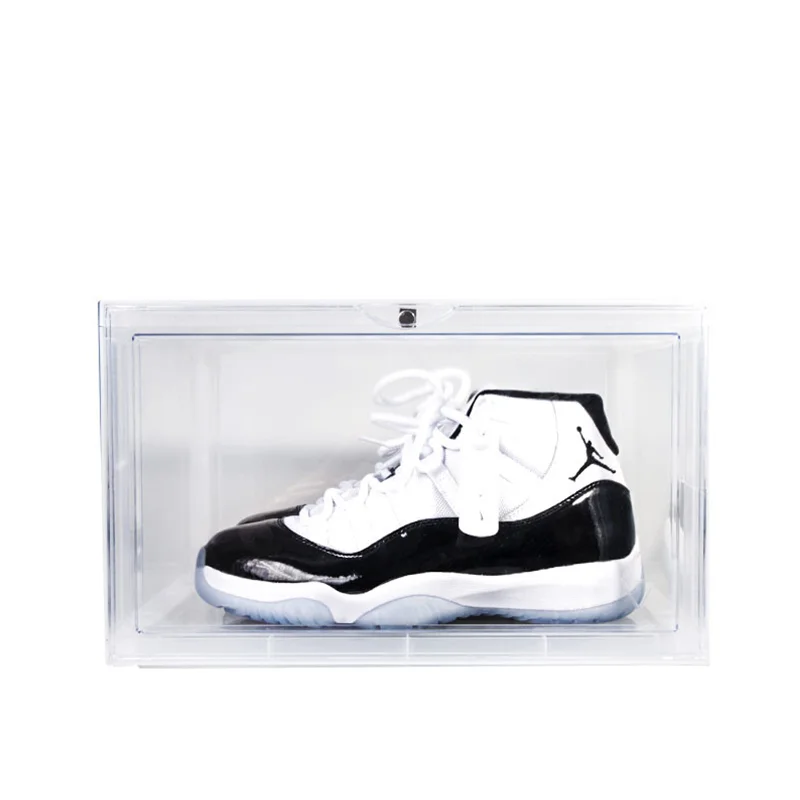 Боковая коробка для кроссовок прозрачный Органайзер HD антиокислительный