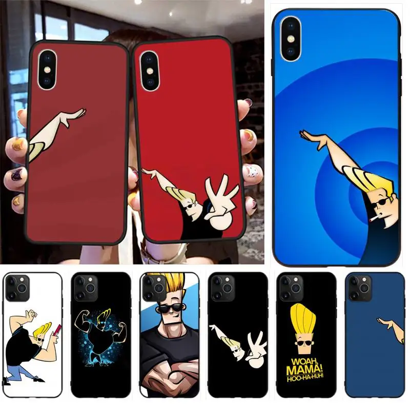 Чехол для iPhone 11 pro XS MAX 8 7 6 6S Plus X 5S SE 2020 XR с изображением CUTEWANAN Джонни Браво когда-то