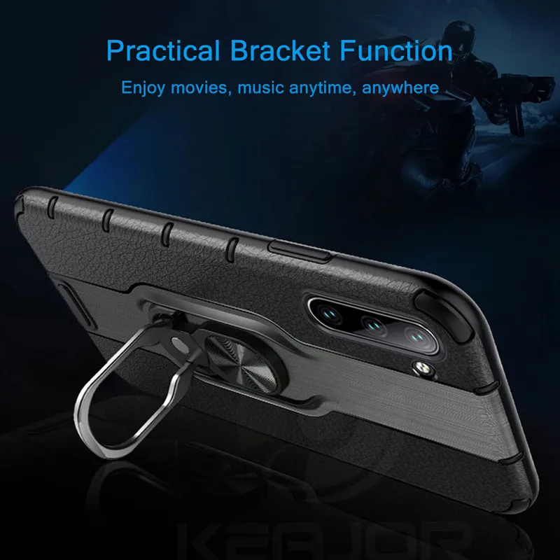 Новый Стильный чехол для Samsung Galaxy Note 10 Pro с кольцом-держателем нарукавники из ТПУ и