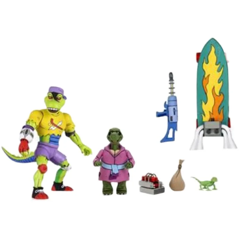 

NECA 54189 Turtle Anime version of skateboard lizard spot