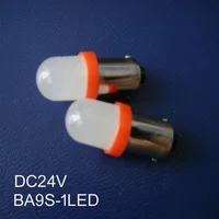 High quality 24V BA9S,BA9S LED 24V,BA9S 24V indicator light,BA9S 24VDC,BA9S 24V light,BA9S Bulb 24V led,free shipping 500pcs/lot