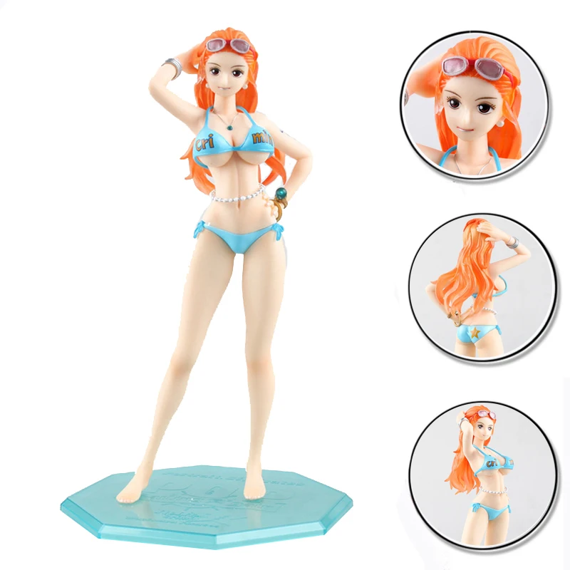 Myvision Een Stuk Nami Сексуальная аниме экшн-фигурка ПВХ Badpak бикини Nieuwe коллекция фигурок коллекционная игрушка для подарка 21,5 см
