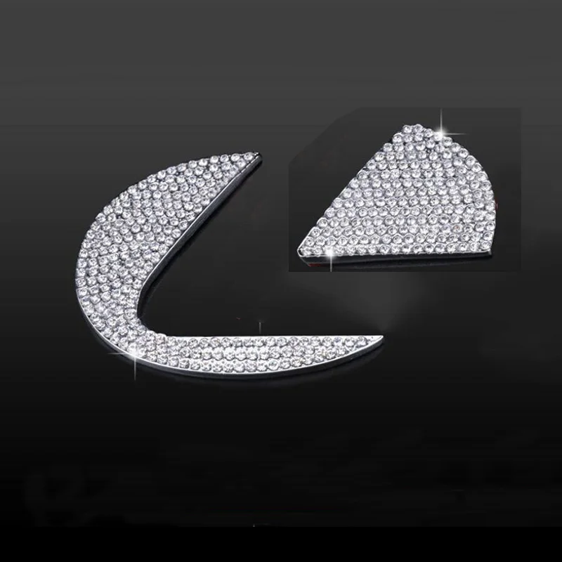 

1 шт. эмблема переднего и заднего рулевого колеса, значок с логотипом, сверкающая наклейка, декоративная алмазная наклейка, аксессуары, стай...