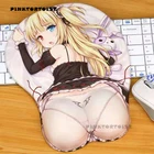 Мягкий 3D-коврик для мыши с рисунком аниме pinktorcow, Kobato Hasegawa