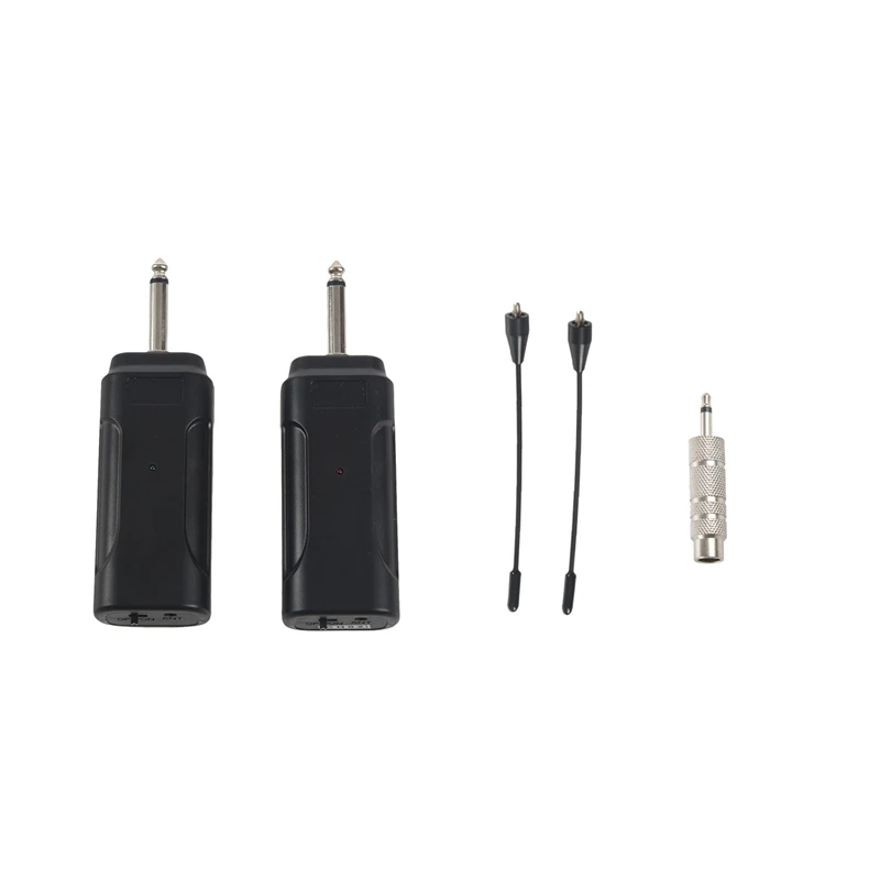

Portable Wireless Audio Transmitter Receiver System for Electric Guitar Bass Electric Violin Musical Instrument