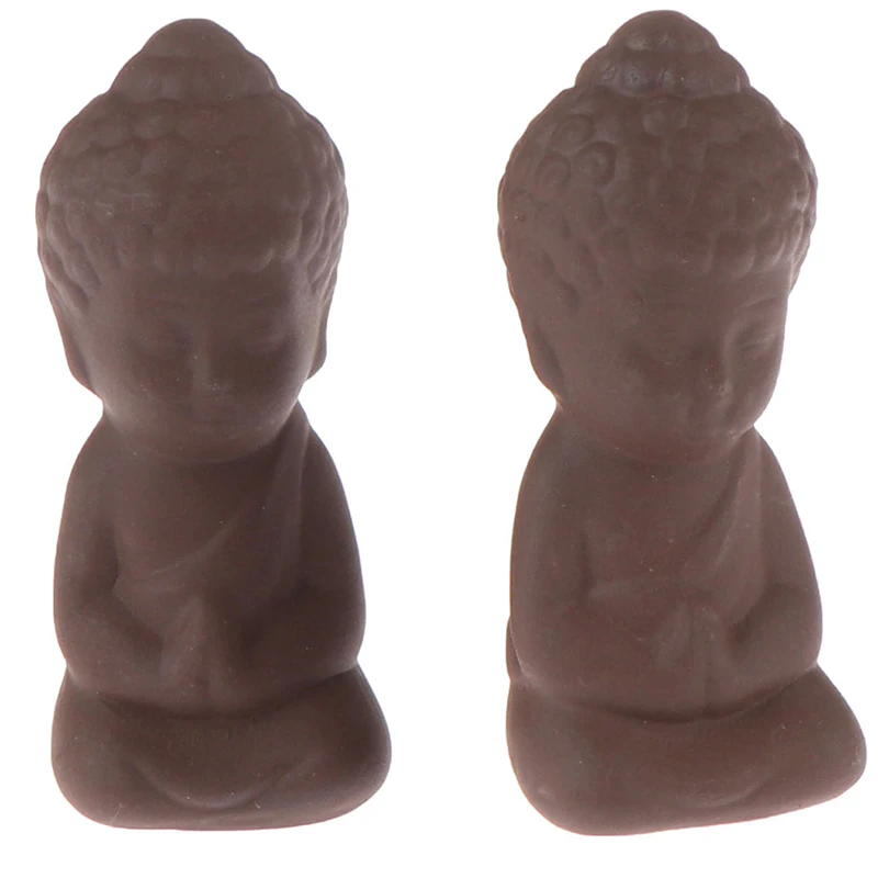 Керамические украшения монах маленькая статуя Будды Статуэтка тафагата Индия