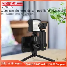 STARTRC FeiYu Pocket Tripod Kit With Aluminum Phone Holder Clip Expansion Accessories For FeiYu Pocket Handheld Gimbal Camera