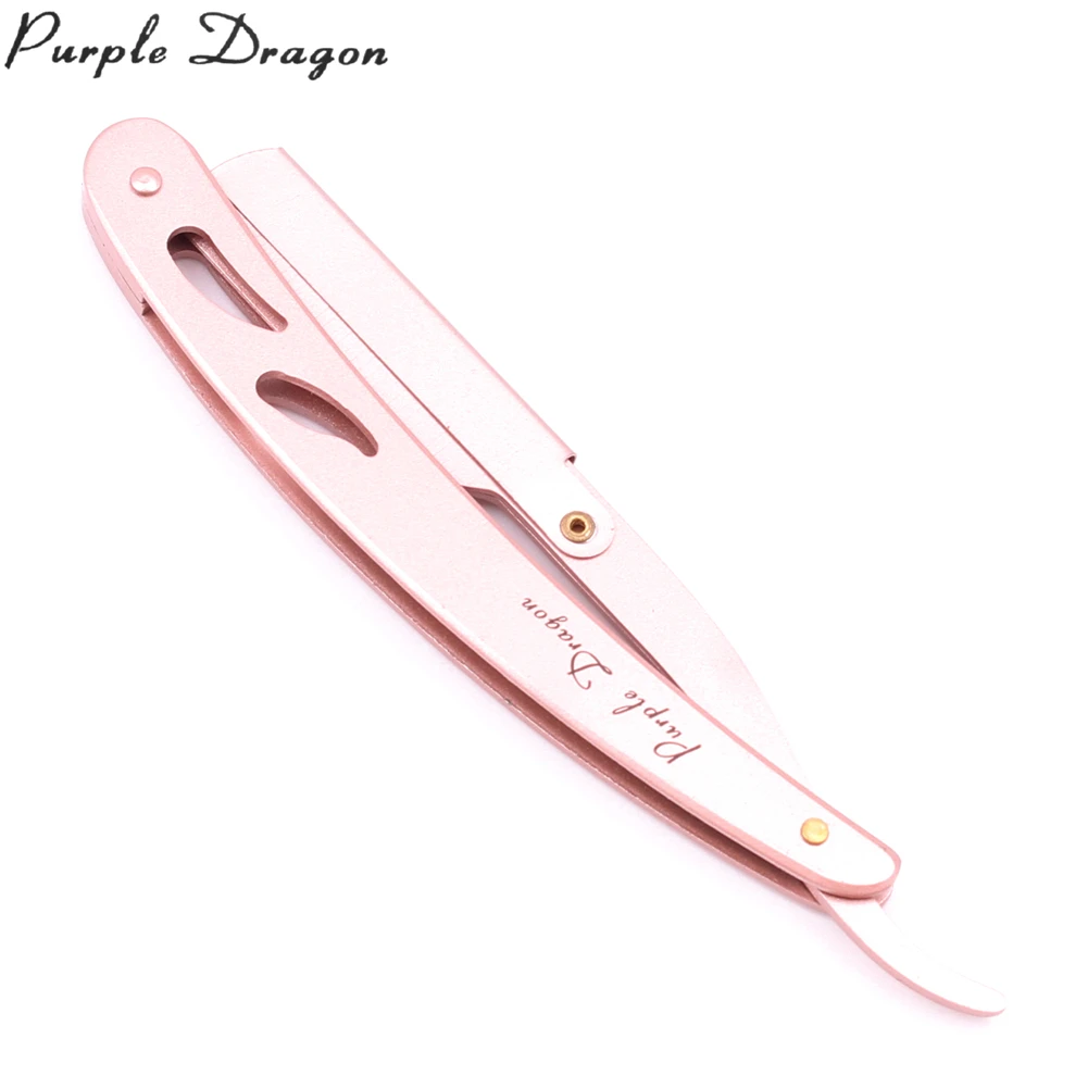 1 Набор фиолетовый драконовый брендовый Мужской прямой стальный складной нож для