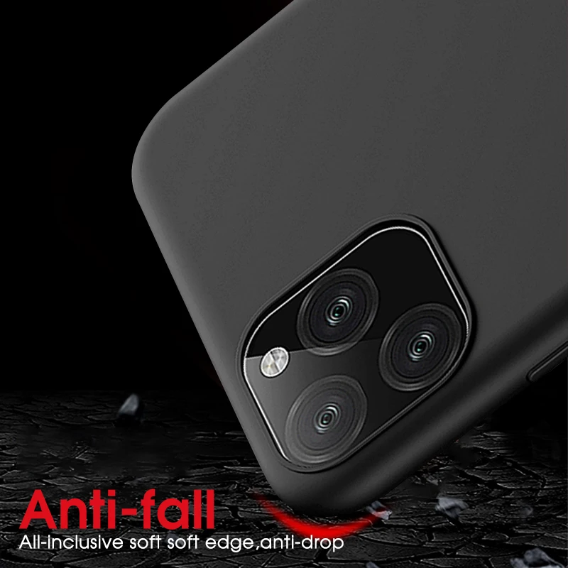 Для iPhone 11 Pro XS MAX XR X 7 8 6S Plus чехол для телефона мягкий силиконовый цветной Премиум ТПУ защитный чехол для iPhone 11 Pro MAX чехол