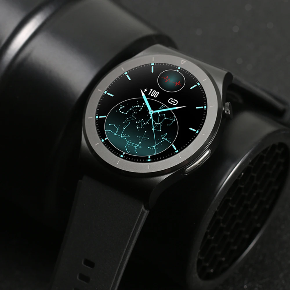 Смарт часы с ЭКГ Bluetooth вызовы температура тела для мужчин и женщин спортивный