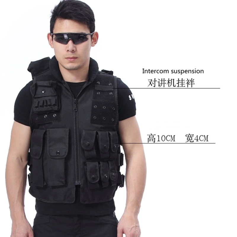 Легкий тактический жилет с несколькими карманами водонепроницаемое снаряжение