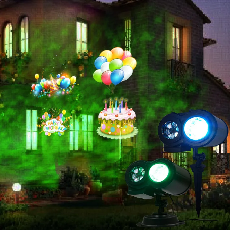 DJ Light Fog освещение машины рождественские украшения дома лазерный проектор Par Led 12