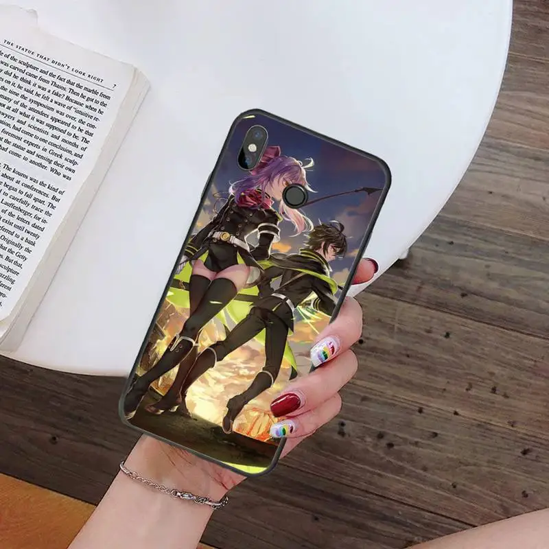 

anime Seraph of the end Phone Cases For Xiaomi Redmi 7 9t 9se k20 mi8 max3 lite 9 note 8 9s 10 pro Soft Silicone Shell Cover