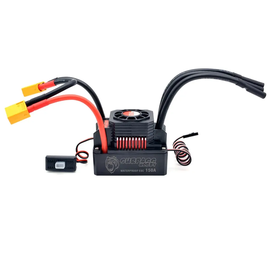 SURPASS HOBBY ROCKET Brushless ESC сенсорный 1/10 A 1/8 80A 60A 45a 35A 25A для 1/14 1/16 1/18 RC Car Cell Battery 3s 6s | Игрушки