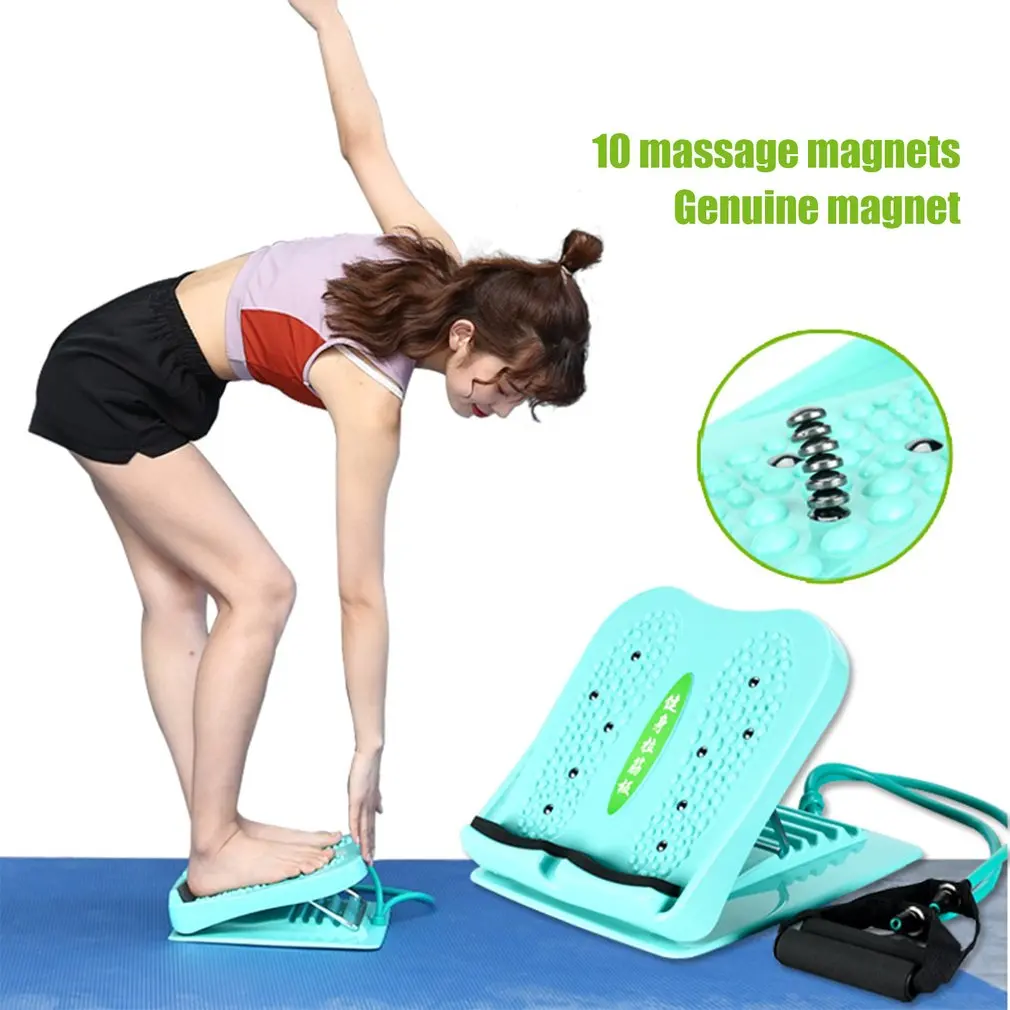 

Anti-Slip Adjustable Foot Calf Stretcher Incline Board Body Stretching Tool for Sports Yoga Massage Fitness Pedal Stretcher