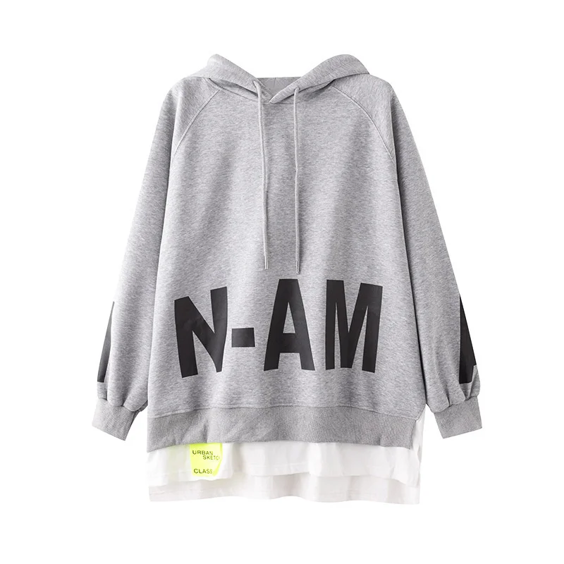 

Real Shot Autumn New Fake Two-piece Letter Thin