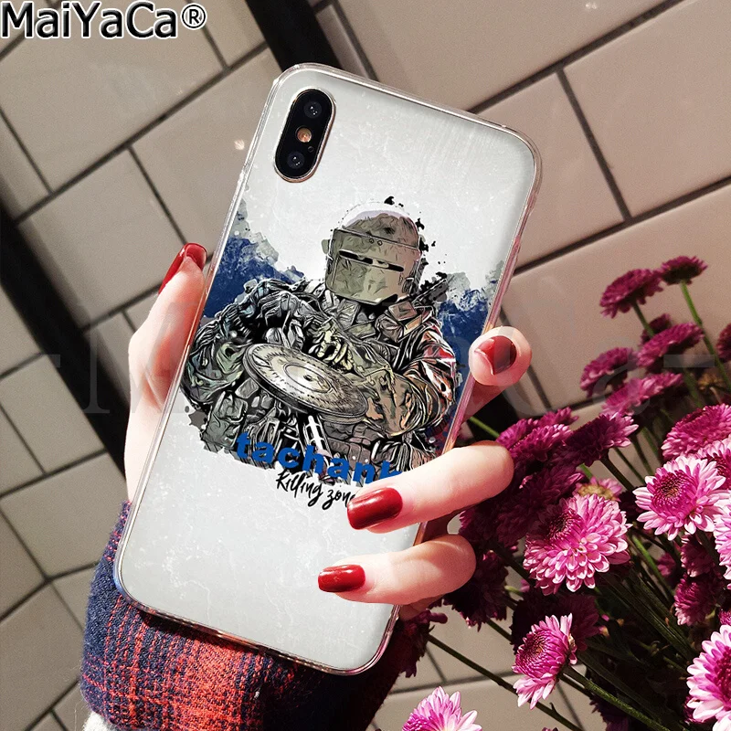 A12 MaiYaCa Rainbow Six Siege 6 Новинка чехол для телефона Fundas чехол для iPhone 8 7 6 6S Plus 5 5S SE XR X XS MAX чехол - Цвет: A12