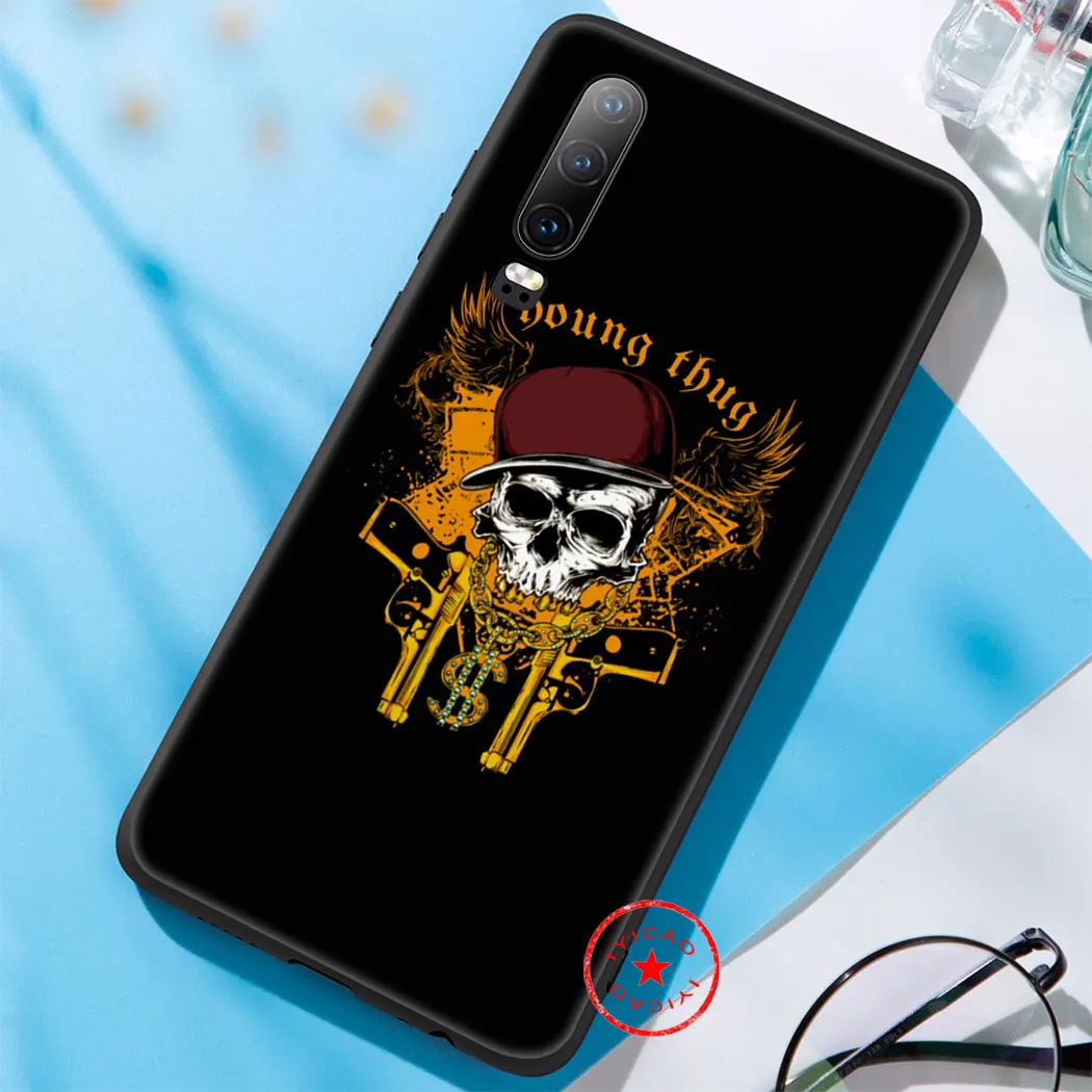 Мягкий чехол IYICAO Rapper Young Thug для huawei P30 P20 Pro P10 P8 P9 Lite Mini 2017 P Smart Z Plus 2019 |