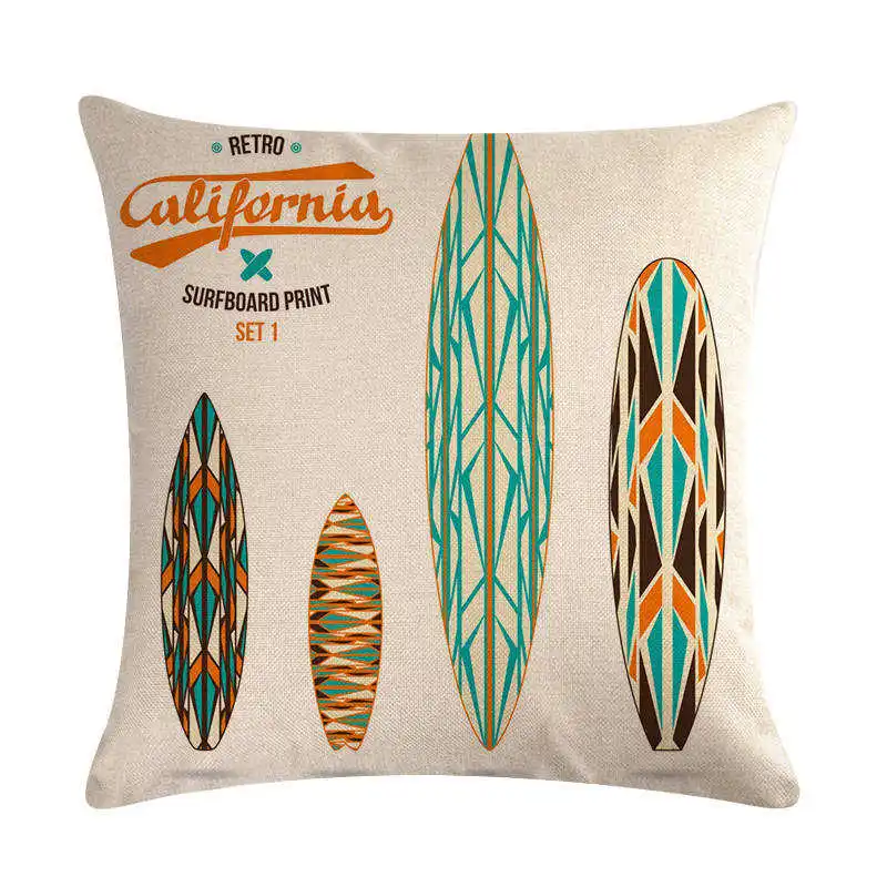 Дизайнерский льняной Хлопковый чехол для подушки с перьями домашний декор