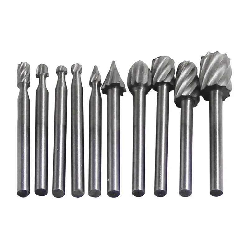 10 шт. набор сверл для фрезерования из быстрорежущей стали инструменты сверления