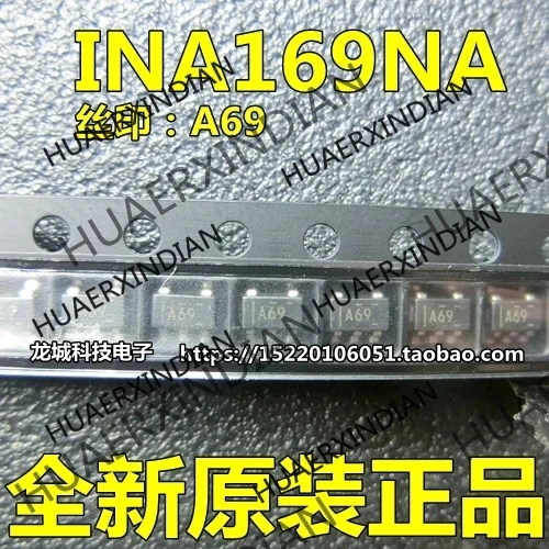 

10 шт./лот Новинка INA169NA INA169 A69 SOT23-5 в наличии