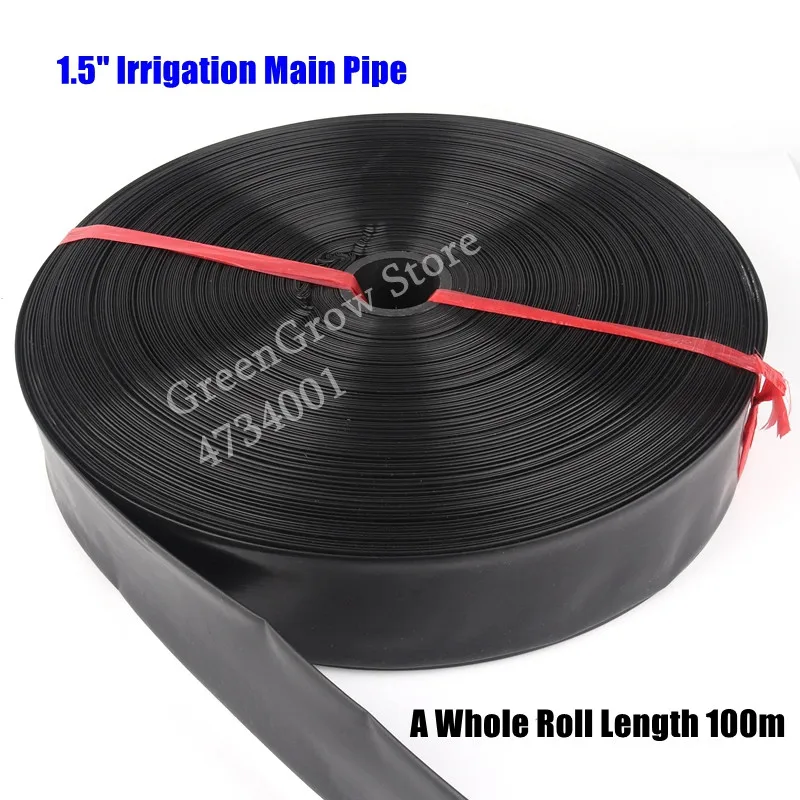 Сельскохозяйственная ирригация 10 ~ 50 м 1 5 дюйма Φ40 мм основная труба для орошения