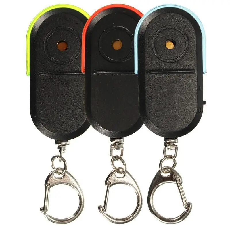 Прочный свисток Key Finder мигающий пищать дистанционного потерянный обнаружитель