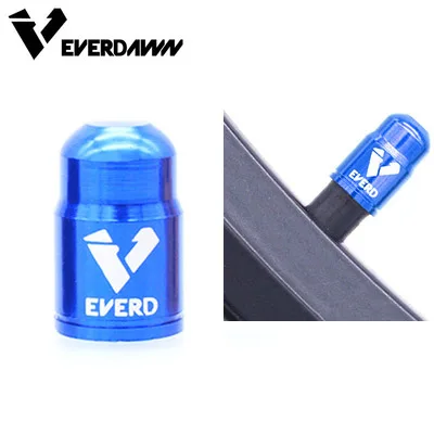 Schrader cap blue 6 шт. велосипедный Шредер клапан колпачок на клапан Presta для бескамерных шин клапан MTB алюминиевый сплав 5 цветов - Цвет: Schrader cap blue